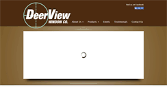 Desktop Screenshot of deerviewwindows.com